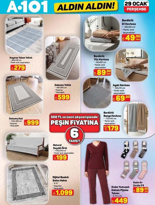 A101 Aldın Aldın kataloğu 29 Ocak 2026 indirimli ürün listesi yayımlandı