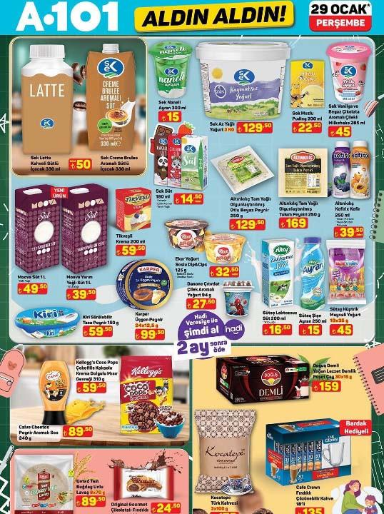 A101 Aldın Aldın kataloğu 29 Ocak 2026 indirimli ürün listesi yayımlandı