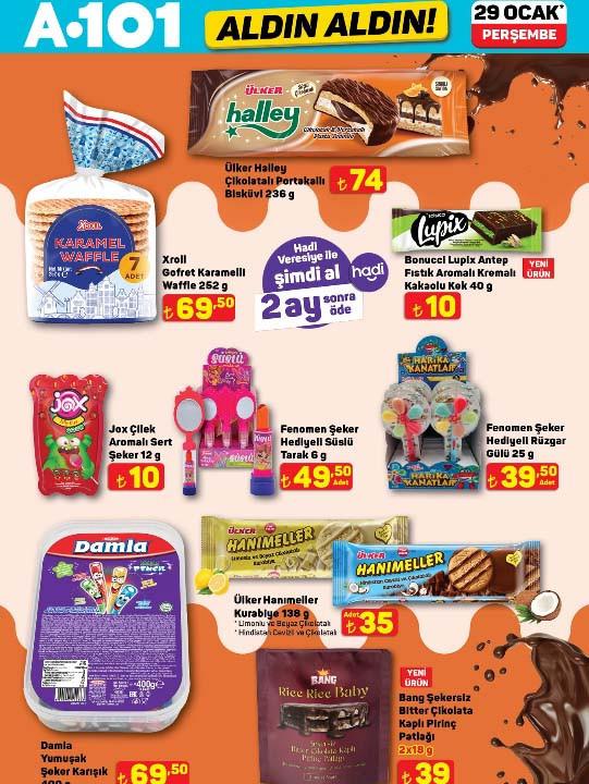 A101 Aldın Aldın kataloğu 29 Ocak 2026 indirimli ürün listesi yayımlandı