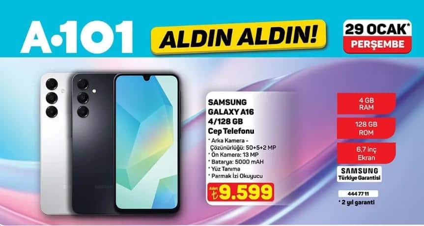 A101 Teknoloji Ürünlerinde Yeni Dönem