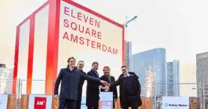 Amsterdam’ın en yüksek konut kulesi Eleven Square, modern mimarisi ve