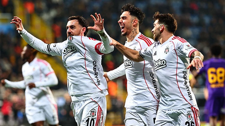 Beşiktaş Eyüpspor deplasmanında Orkun Kökçü ile ilk gol sevincini yaşadı