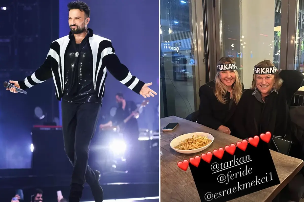 Güler Sabancı, Tarkan konserine bandanasıyla katıldı