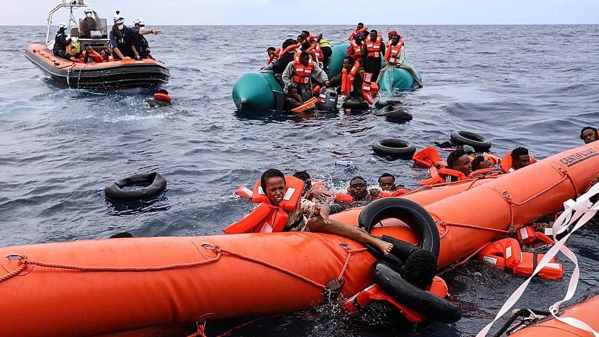 Hundreds of Migrants Feared Dead After Multiple Shipwrecks in the Central Mediterranean
