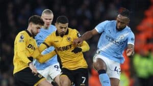 Manchester City, Wolverhampton’u 2-0 yenerek üç puanı aldı. Maçın öne