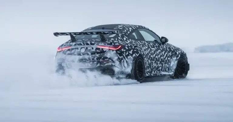 Mercedes-AMG Yeni Prototipini İsveç’te Zorlu Kış Koşullarında Test Ediyor