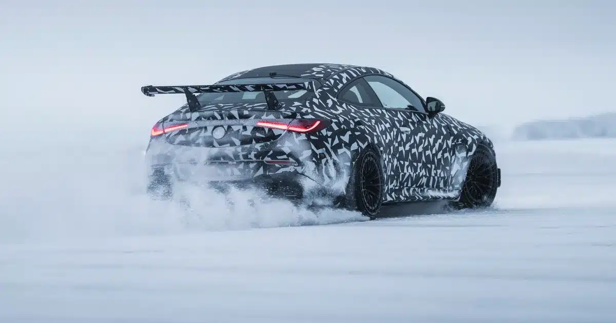 Mercedes-AMG Yeni Prototipini İsveç’te Zorlu Kış Koşullarında Test Ediyor