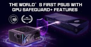 MSI unveils GPU Safeguard+, offering real-time PSU-level protection and enhanced