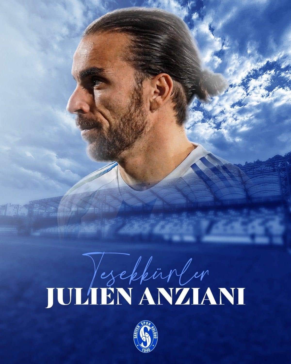 Sarıyer'den Julien Anziani ile Ayrılık Açıklaması