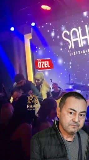 Serdar Ortaç konser sırasında sahnede dengesini kaybedip düştü