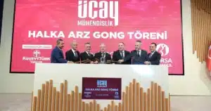 Üçay Mühendislik, Borsa İstanbul’da UCAYM koduyla işlem görmeye başladı. Şirketin