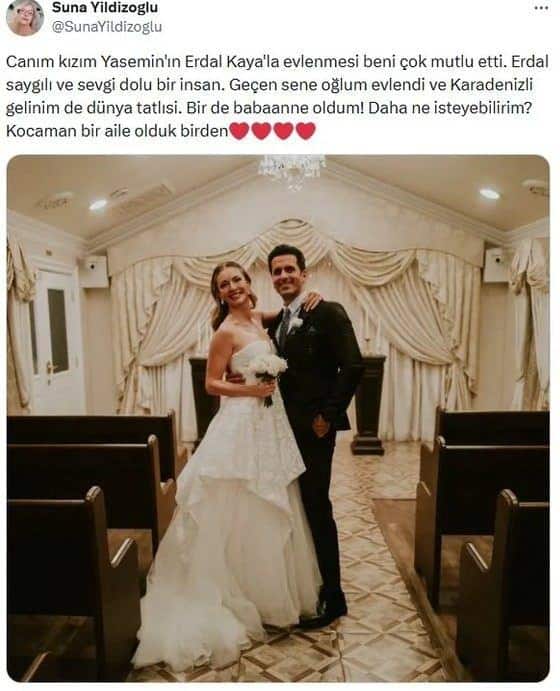 Mutlu Haberi Anne Suna Yıldızoğlu Paylaştı