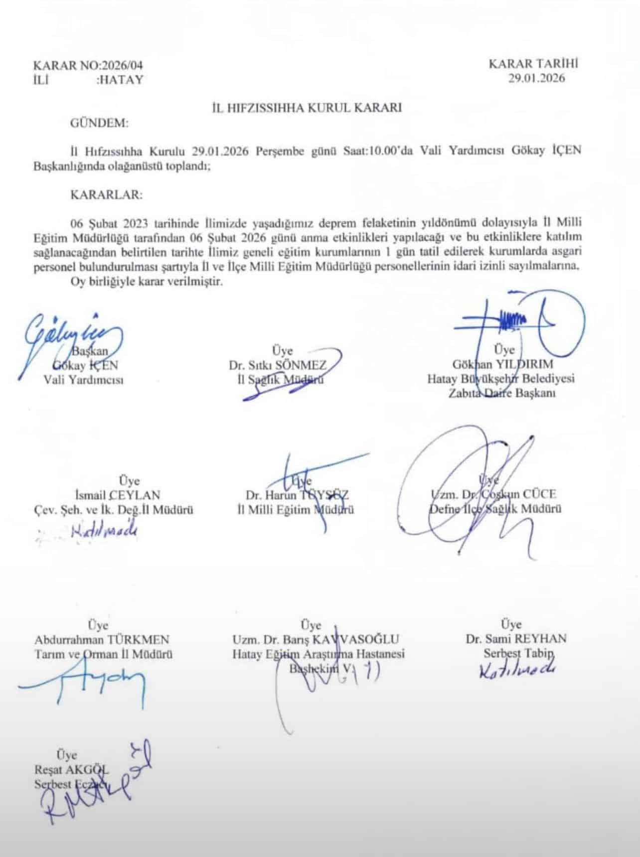 6 ŞUBAT RESMİ TATİL Mİ?