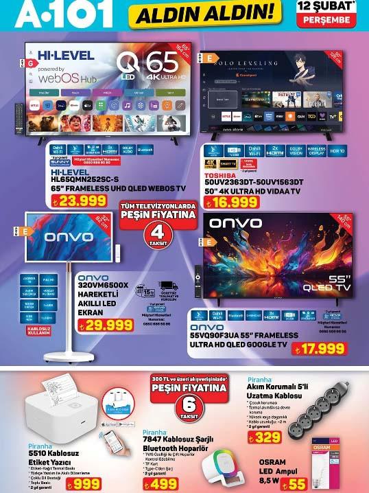 A101 Aldın Aldın 12 Şubat 2026 Kataloğu