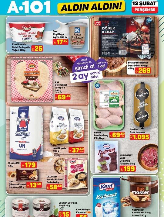 A101 12 Şubat 2026 Aldın Aldın kataloğunda indirimli ürünler ve yeni hafta fırsatları