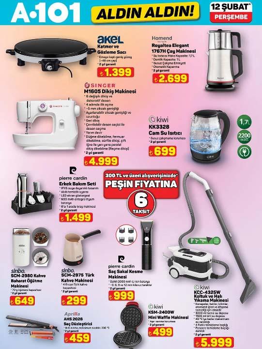 A101 Aldın Aldın 12 Şubat 2026 Kataloğu