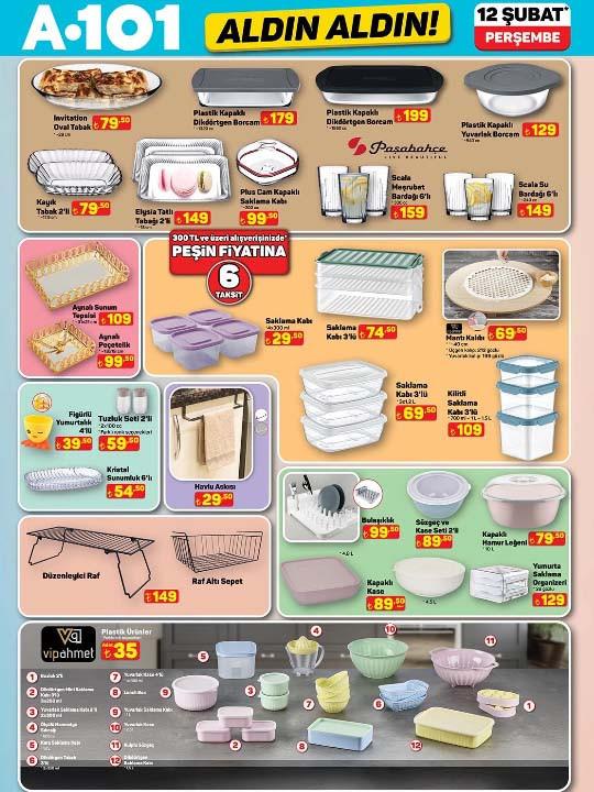 A101 Aldın Aldın 12 Şubat 2026 Kataloğu