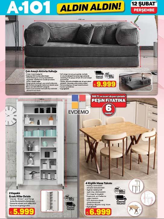 A101 Aldın Aldın 12 Şubat 2026 Kataloğu