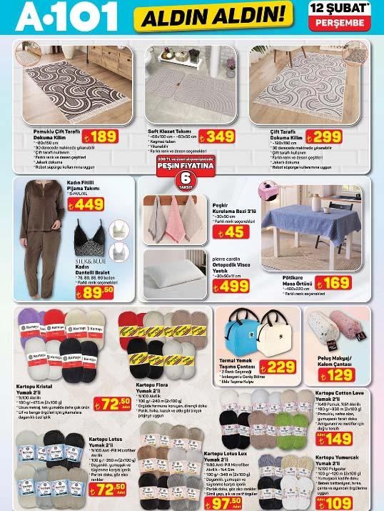 A101 Aldın Aldın 12 Şubat 2026 Kataloğu