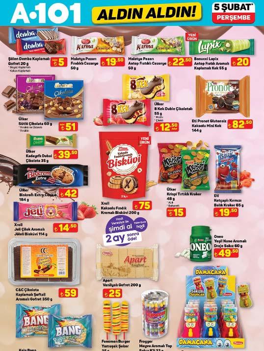 A101 Aldın Aldın Kataloğu 5 Şubat 2026 Perşembe İndirimli Ürünler Listesi