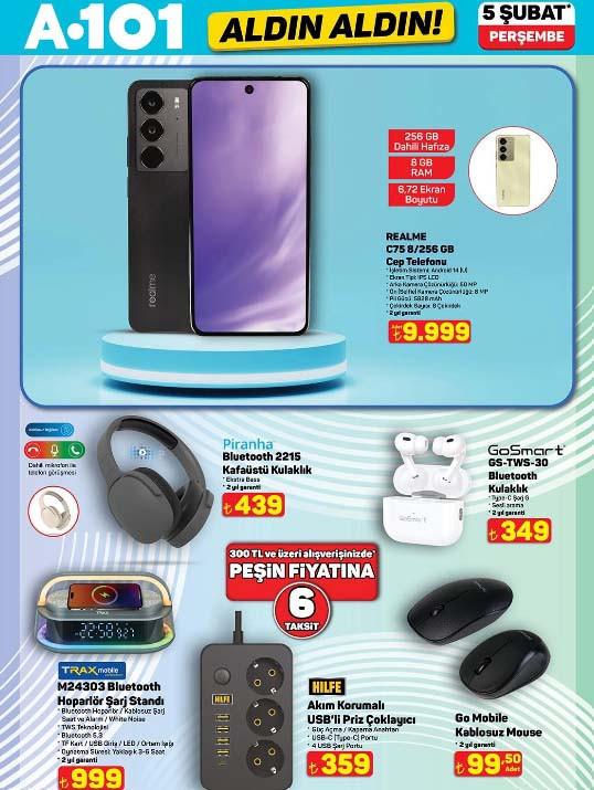 A101 İNDİRİM BROŞÜRÜ 5 ŞUBAT 2026 – TÜM ÜRÜNLER