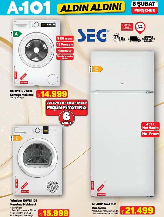 A101 Aldın Aldın Kataloğu 5 Şubat 2026 Perşembe İndirimli Ürünler Listesi