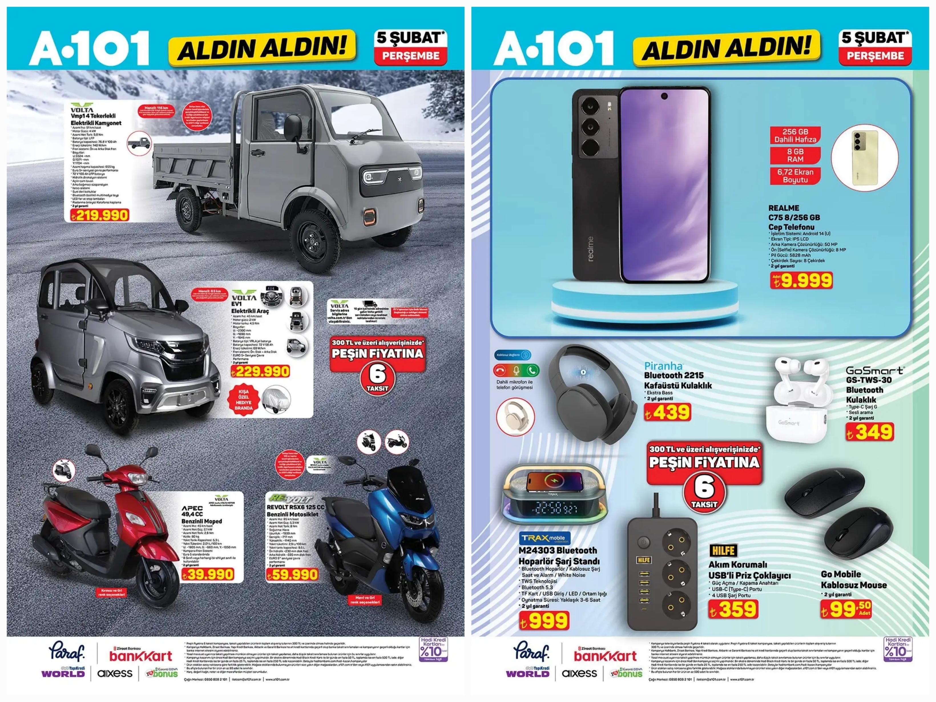 A101 5 Şubat Aktüel Teknoloji Fırsatları