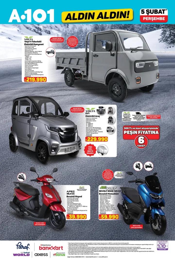 VOLTA EV1 Elektrikli Araç Özellikleri