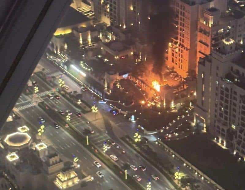 Fairmont Oteli Yakınına İHA İsabeti