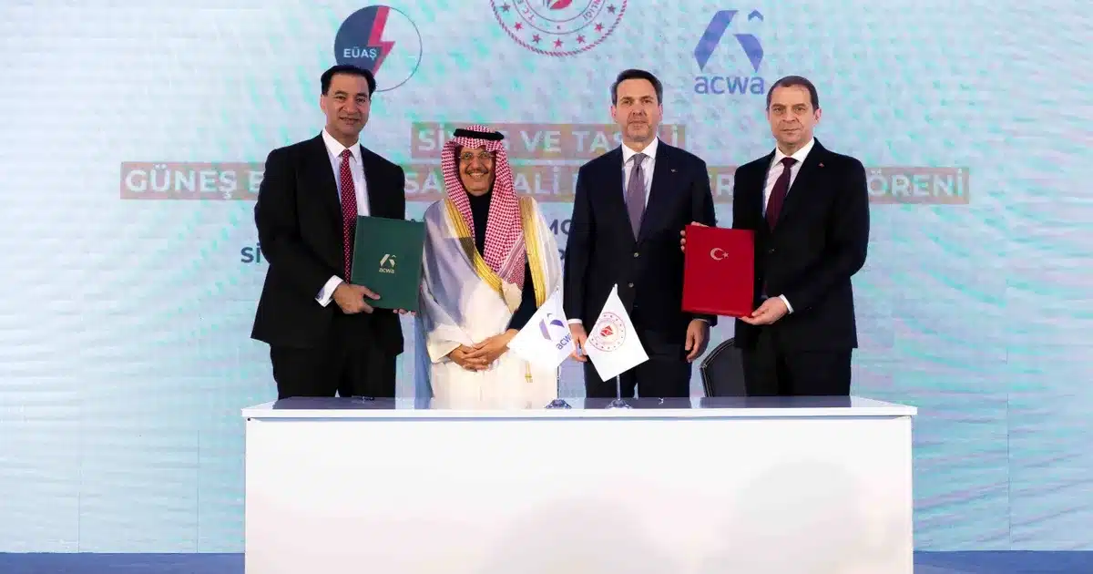 Acwa Enerji, Türkiye’de 5 GW Yenilenebilir Enerji Yatırımı İçin Anlaşma İmzaladı