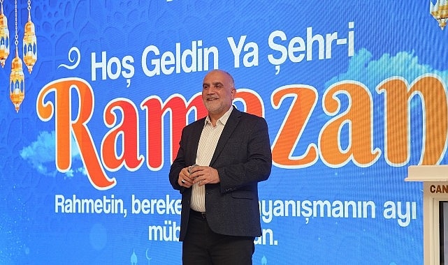 Başkan İbrahim Sandıkçı, Canik Belediyesi personeliyle iftar programında bir araya