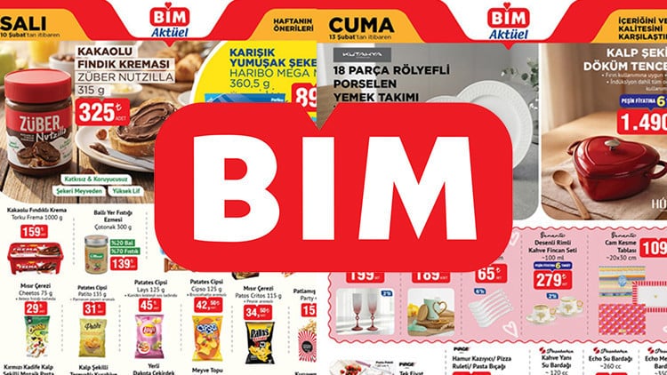 Bim Aktüel 10-13 Şubat 2026 Kataloğu Yayında