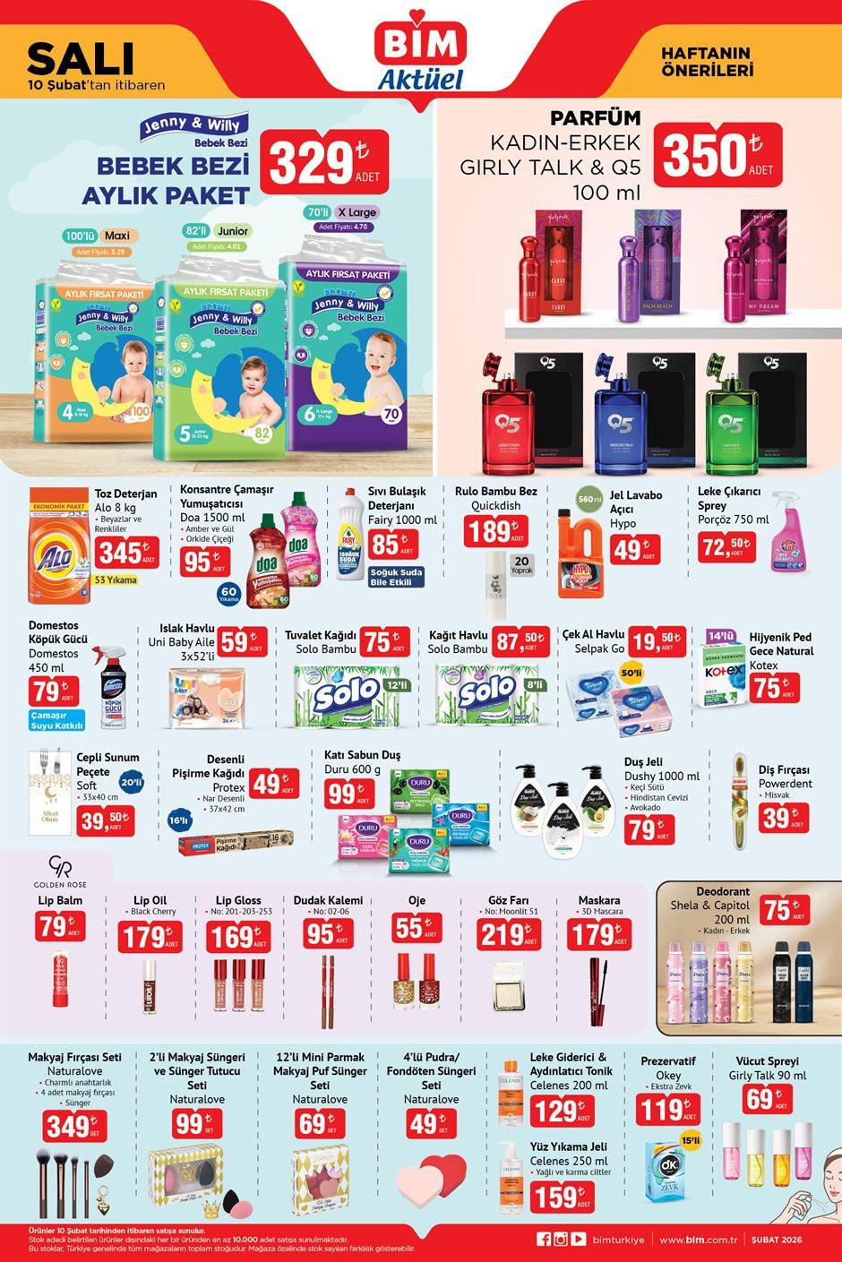 Bim Aktüel Kataloğu 13 Şubat 2026 İndirimli Ürünler Listesi