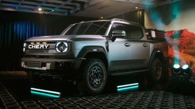 Chery'nin yeni KP31 hibrit pickup konsepti tanıtıldı. Güç, verimlilik ve