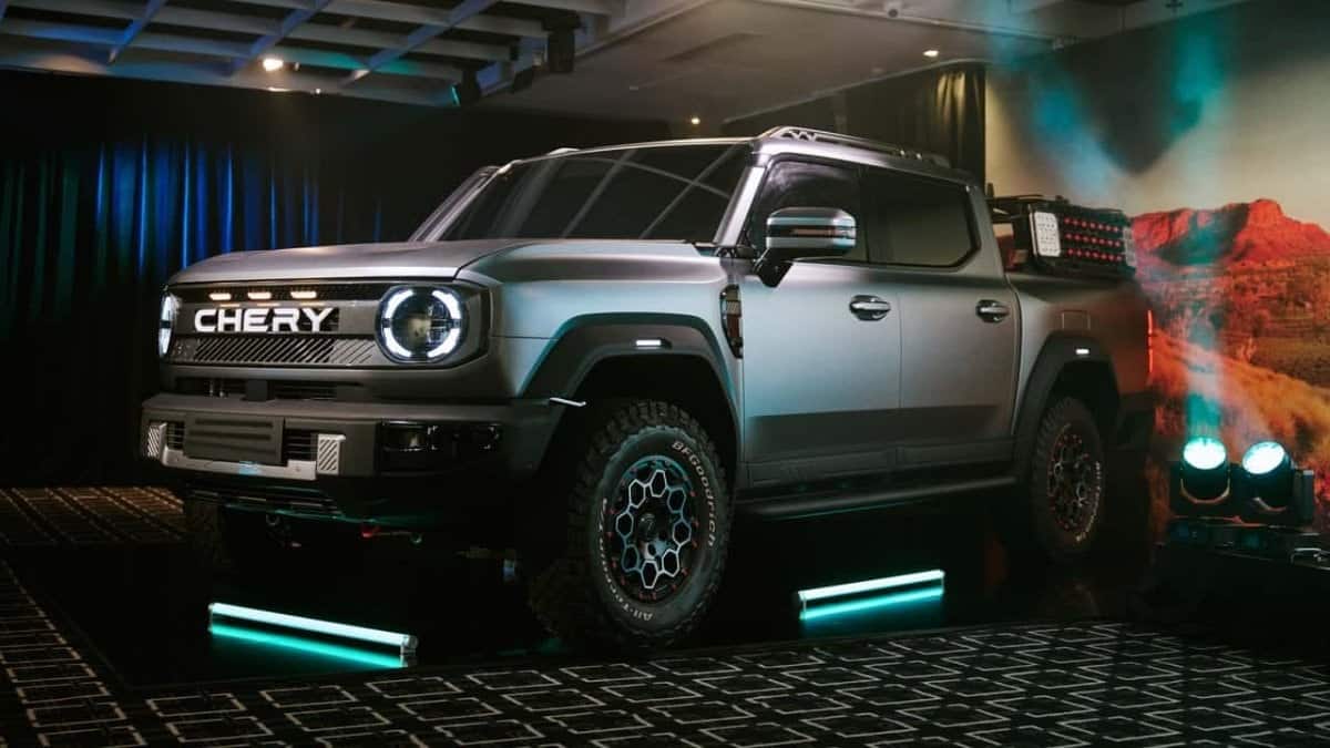 Chery'nin yeni KP31 hibrit pickup konsepti tanıtıldı. Güç, verimlilik ve