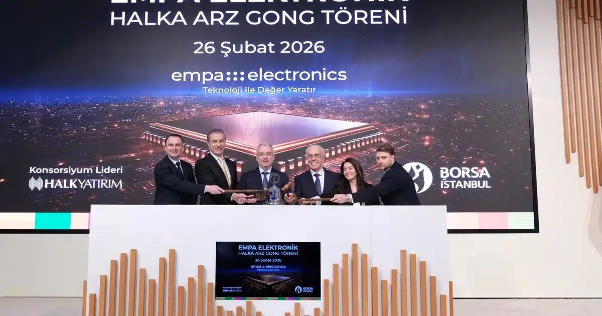 Empa Elektronik, Borsa İstanbul’da işlem görmeye başladı. Şirketin halka arz