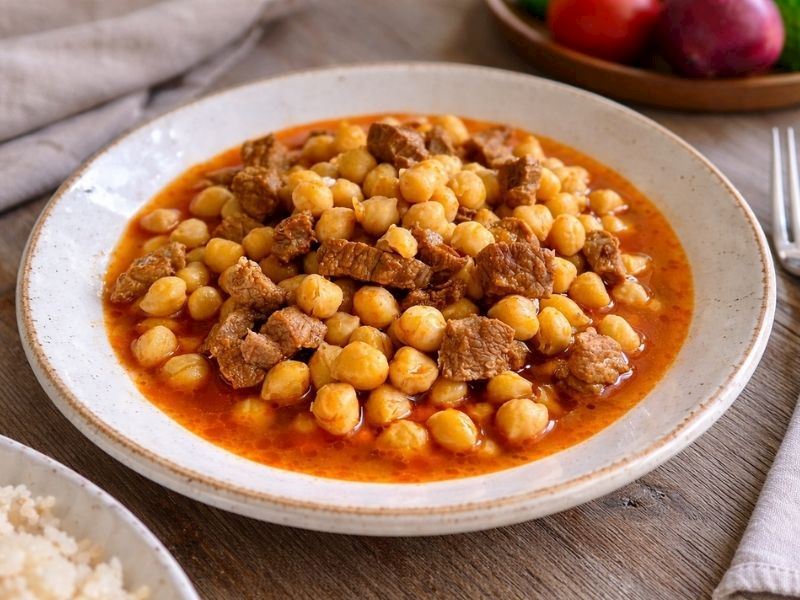 Lezzetli ve doyurucu etli nohut yemeği tarifi! Malzemeleri, hazırlanışı ve