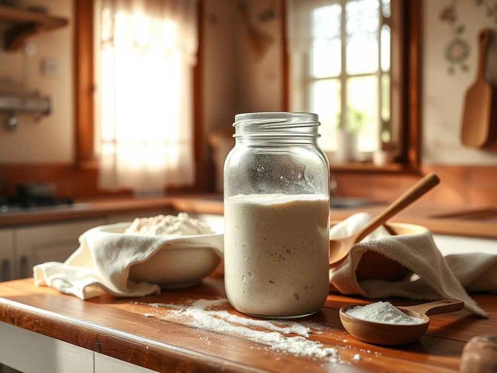 Evde ekşi maya nasıl yapılır?