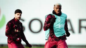 Galatasaray, Juventus maçı öncesi hazırlıklarını yoğun tempoda sürdürüyor. Son antrenman