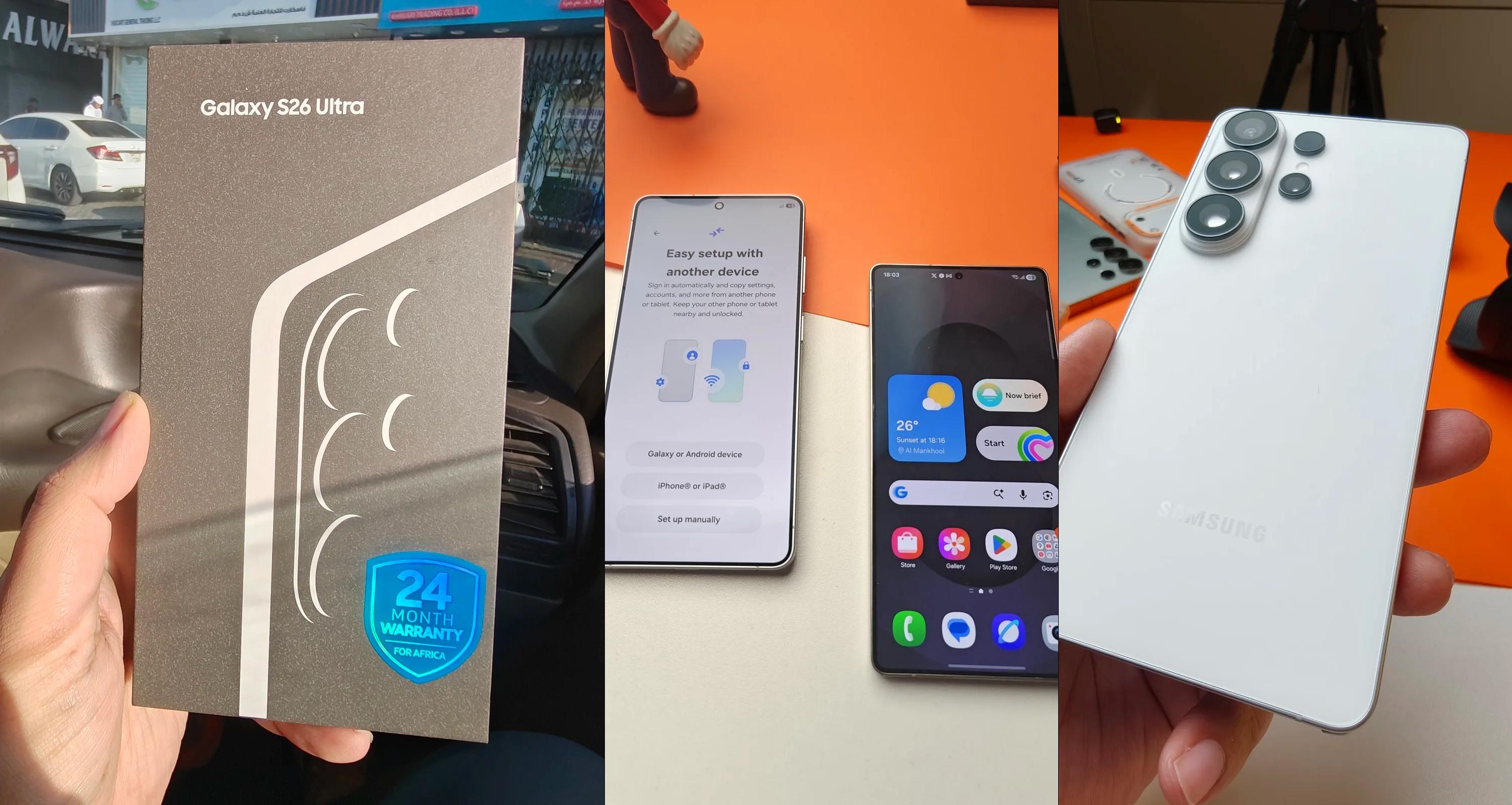 Galaxy S26 Ultra İlk Kez Gerçek Görsellerle Görüldü