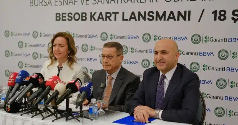 Garanti BBVA ve BESOB’tan Bursa Esnafına Özel Finansal İş Birliği