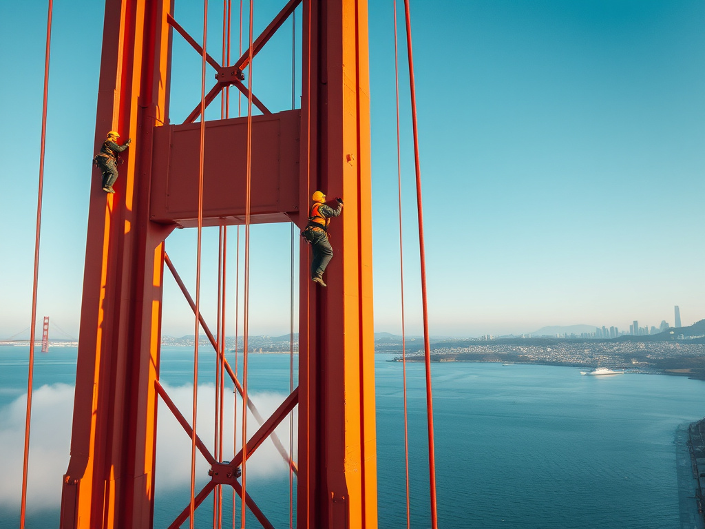 Golden Gate Köprüsü neden sürekli boyanıyor?