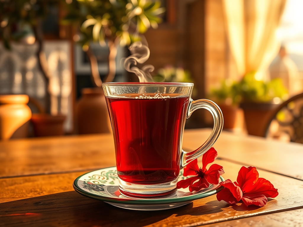 Hibiskus çayının faydaları