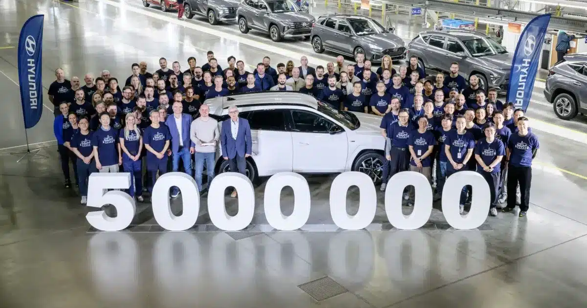 Hyundai Çekya Fabrikasında 5 Milyonuncu Araç Üretildi
