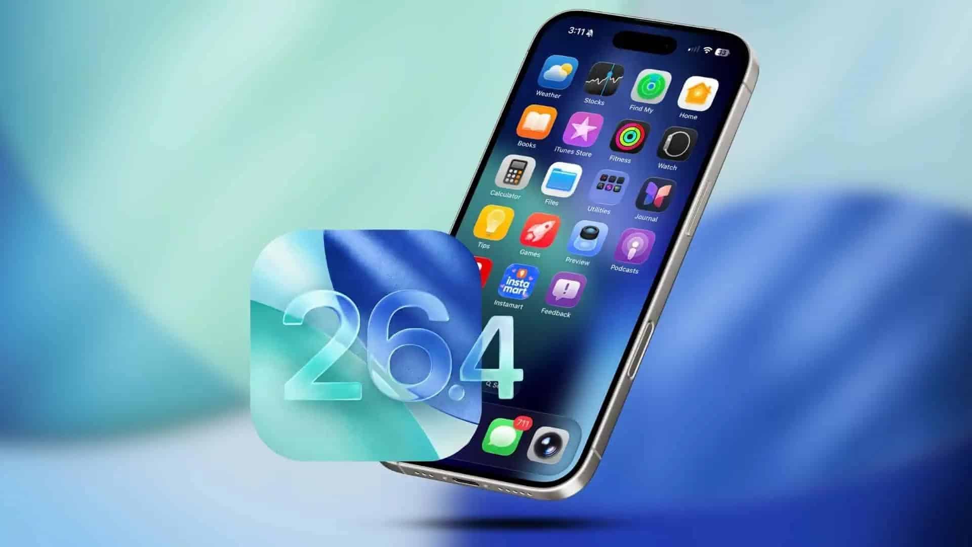 Apple, iOS 26.4 Beta 1 Güncellemesini Yayınladı