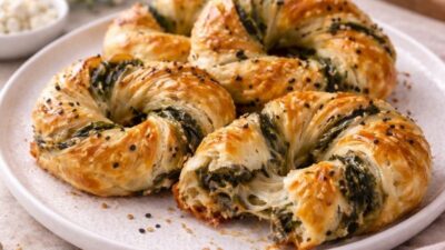 Ispanaklı çıtır milföy tarifi ve alternatif malzemelerle pratik, lezzetli atıştırmalıklar