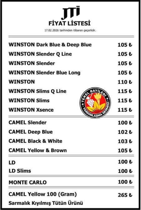 JTI Grubu Sigaralarına Zam Yapıldı