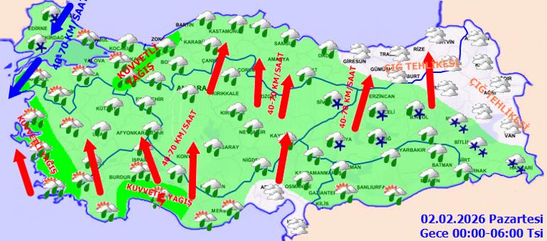 İstanbul Valiliği’nden Fırtına Uyarısı