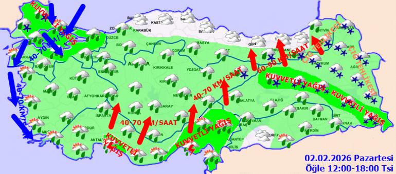 İstanbul’a Kar Yağışı Beklentisi