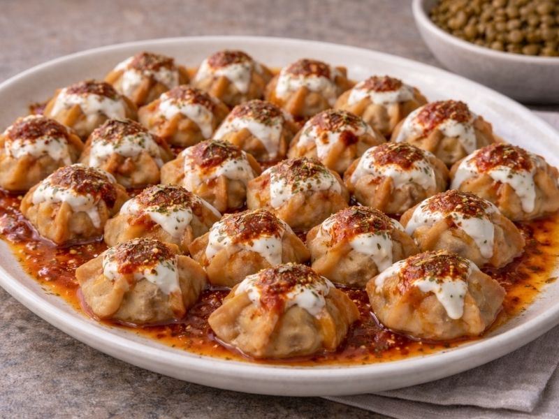 Lezzetli mercimekli mantı tarifi ve farklı hazırlık önerileriyle sofralarınızı renklendirin.